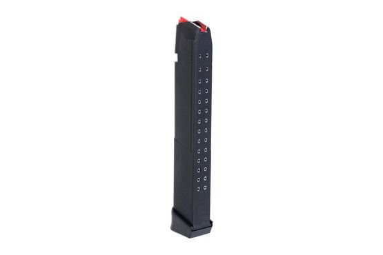 Global Ordnance Glock Type 9mm Magazine has a polymer coating